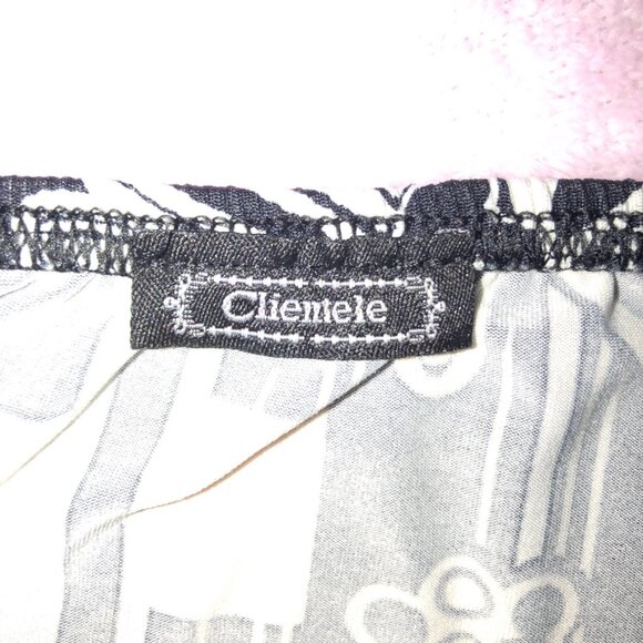 y2k 90s floral mod midi skirt - Picture 2 of 5